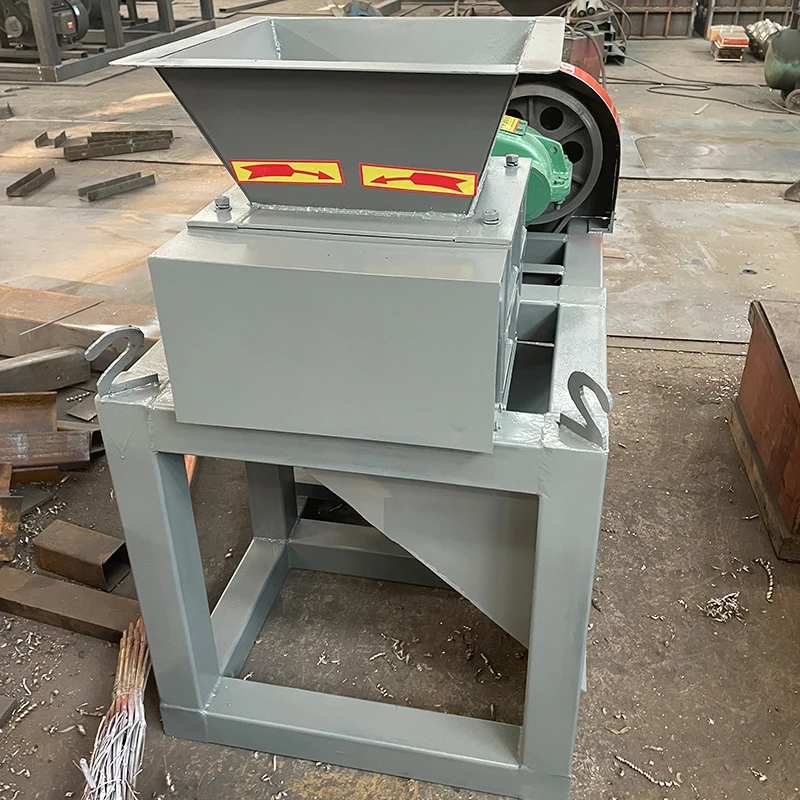 Low noise small tire shredder machine large tire shredder machine plastic recycling shredder machine
