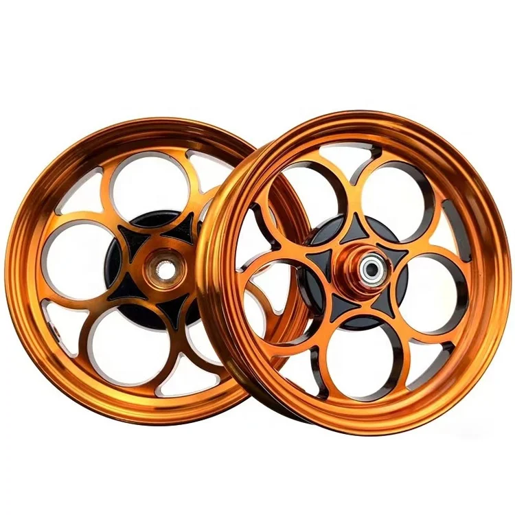 Best Quality Motorcycle Wheels Size10 Inches Rims Modified Disc Brake Hub DIO18/28 ZX34/35/38/56 Z4 Wheel Rims Factory Price