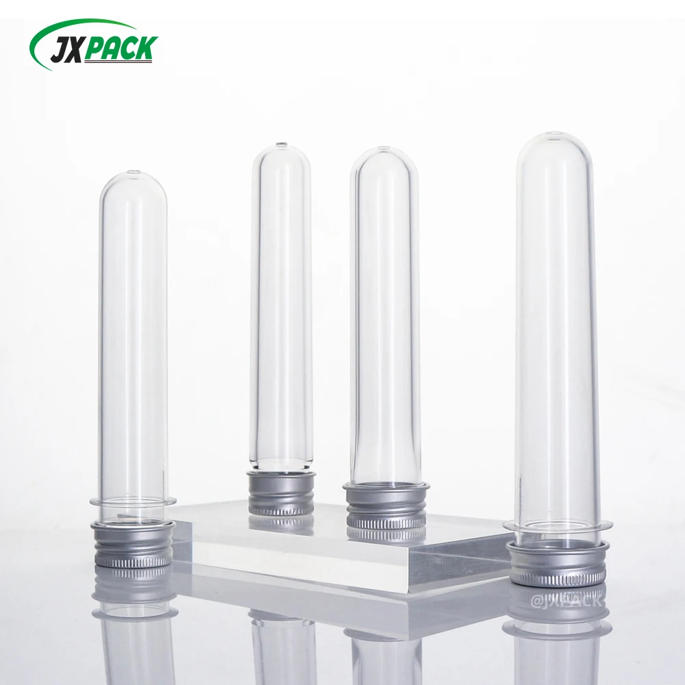 60ml transparent cylindrical PET tube bottle plastic tubes food candy tube bottle