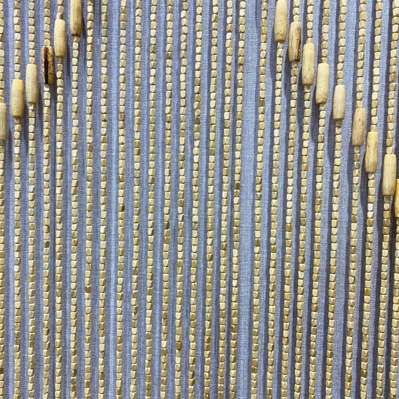 Popular String Bamboo Beaded Painted Door Curtain Living Room