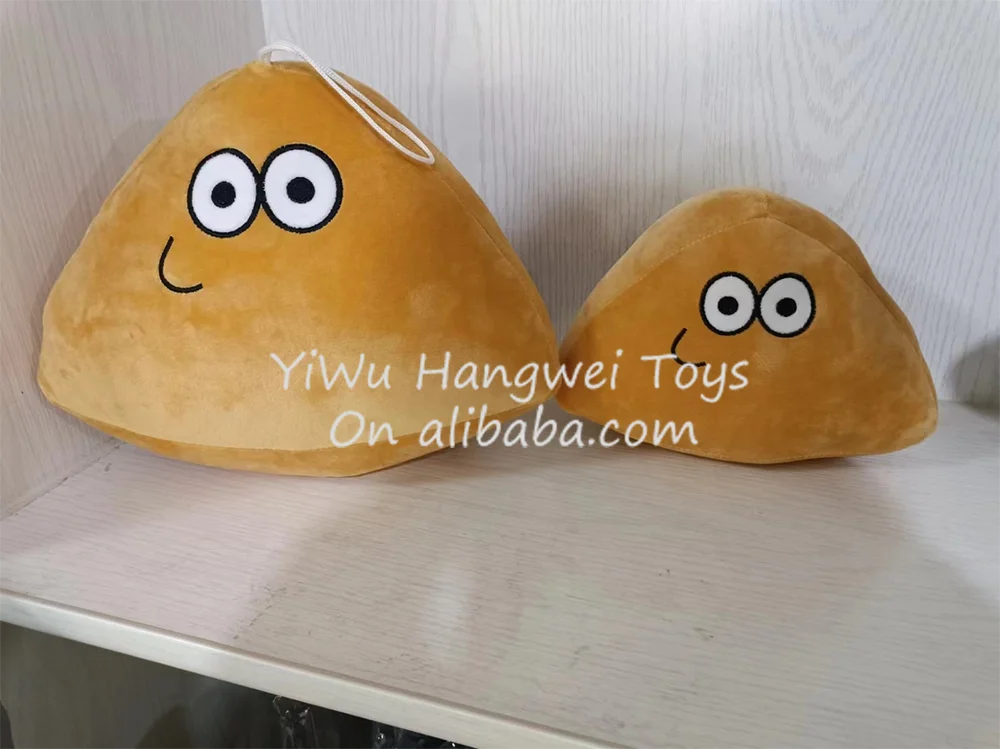 Factory Wholesale New 12 20 23 30cm My Pet Alien Pou Plush Toy Stuffed Figure Peluches Soft Stuffed Pou Plushie Toy