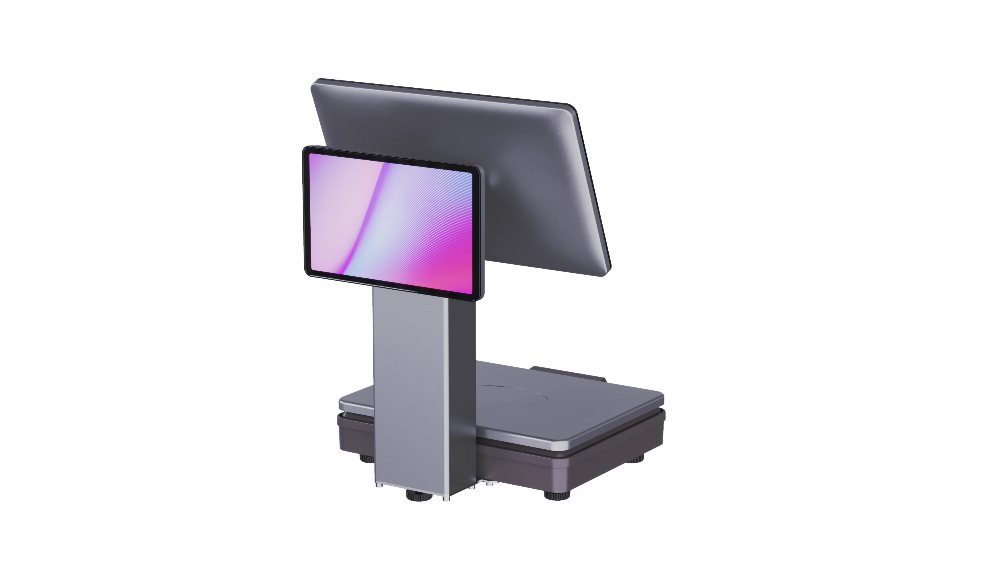 Gmaii 2022 new factory android pos system scale smart pos weighing scale fruit shop pos scale for supermarket