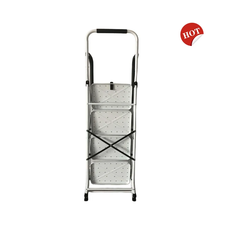 En131 2 Steps Household Indoor Step Ladder with Handrail