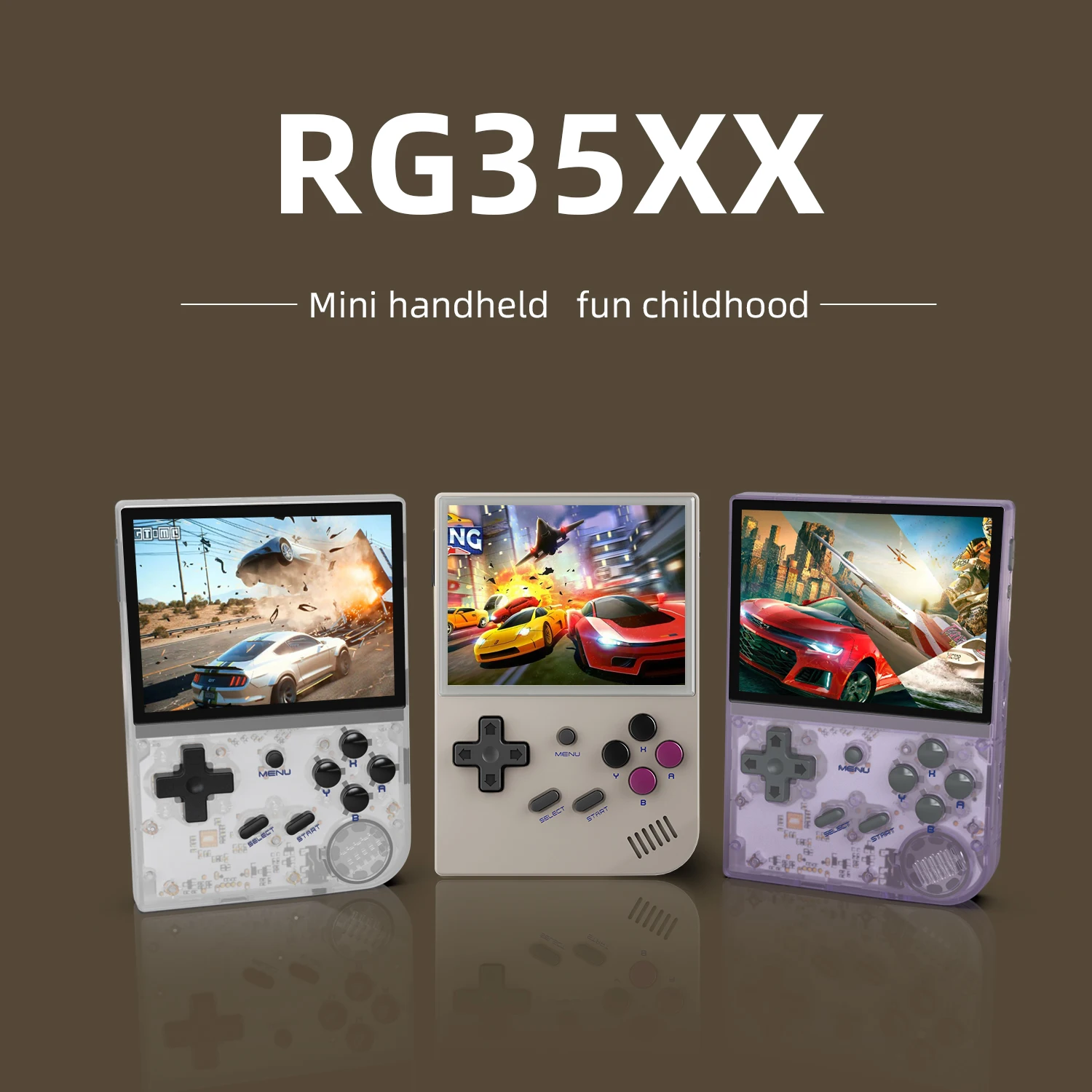 RG35XX портативный плеер портативная игровая консоль с 3 5-дюймовый IPS экран двойной качалка игры детские подарки