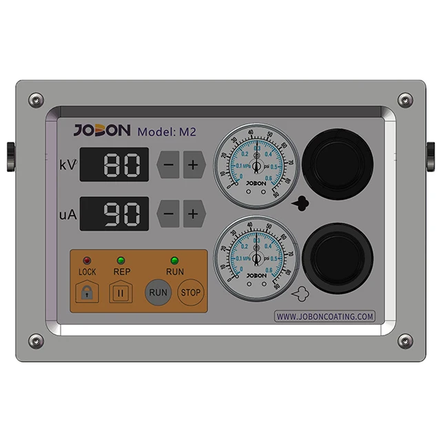M2 box type powder coating gun Car Wheels Aluminium Profiles