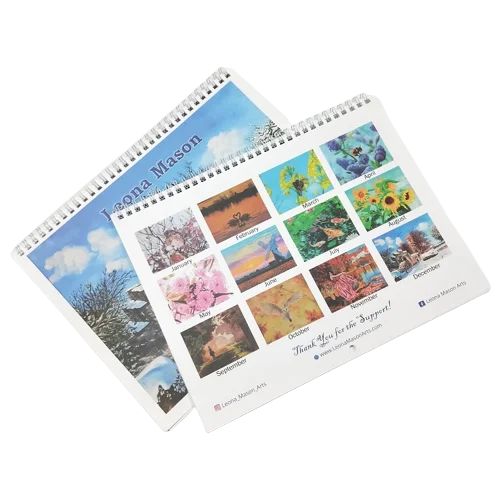 Custom Print Promotional Business Gift High Quality Desk Advent Calendar Table Printing Calendar