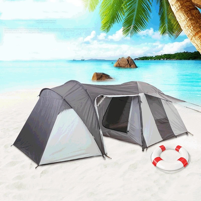 Large Quantity Stock Instant Cabin Family Tent 5-8 Persons for Camping Picnic Outdoor Music Festival Use