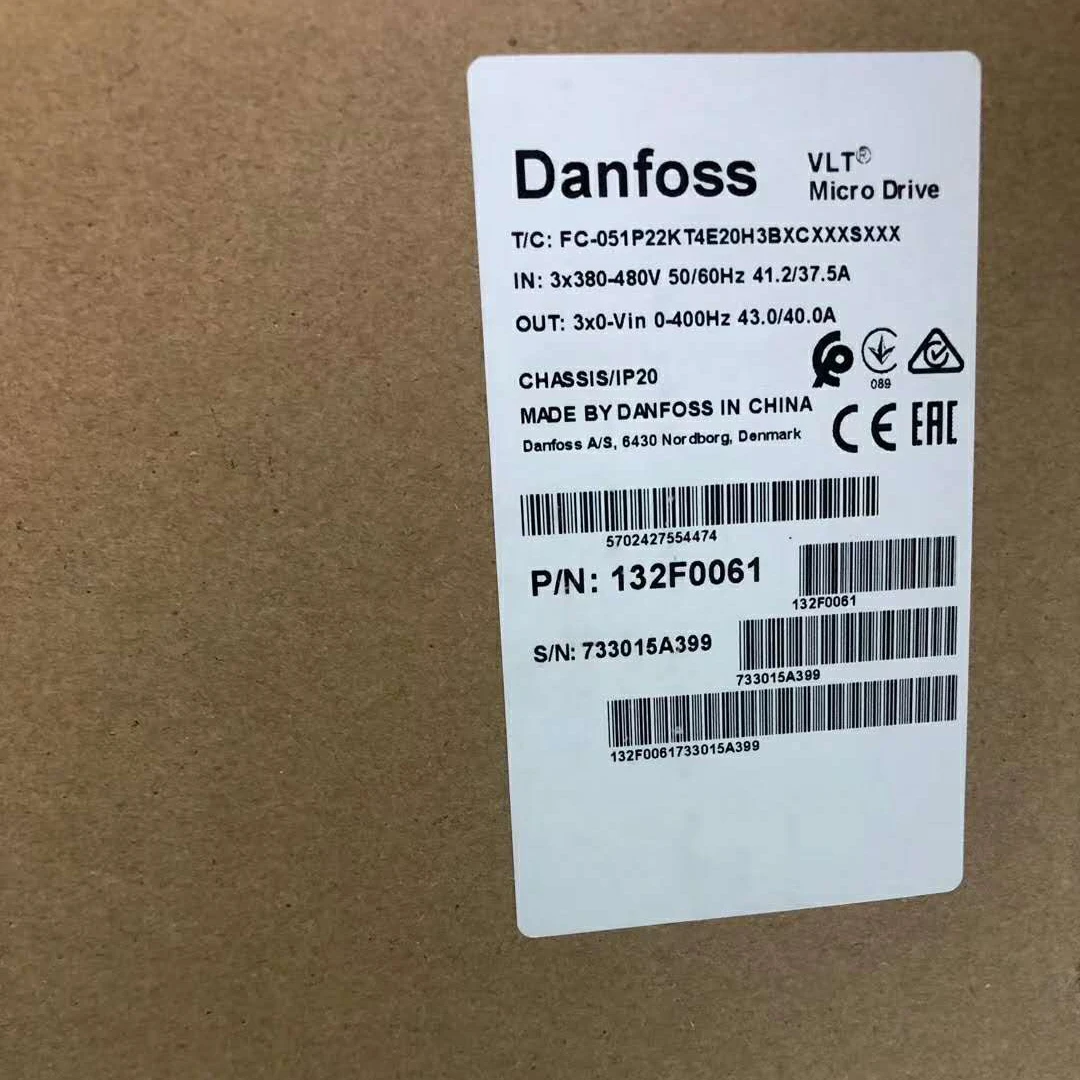 Danfoss FC-051P22KT4E20H3BXCXXXSXXX VLT Micro Drive