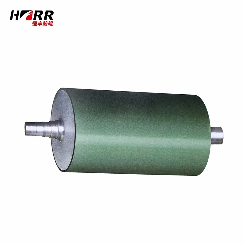 heavy duty motor drum drive roller  rubber steel roller for mining belt conveyor system