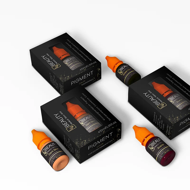 High Performance Tattoo Ink Pigment Permanent Makeup Microblading Pigment For Machine Use