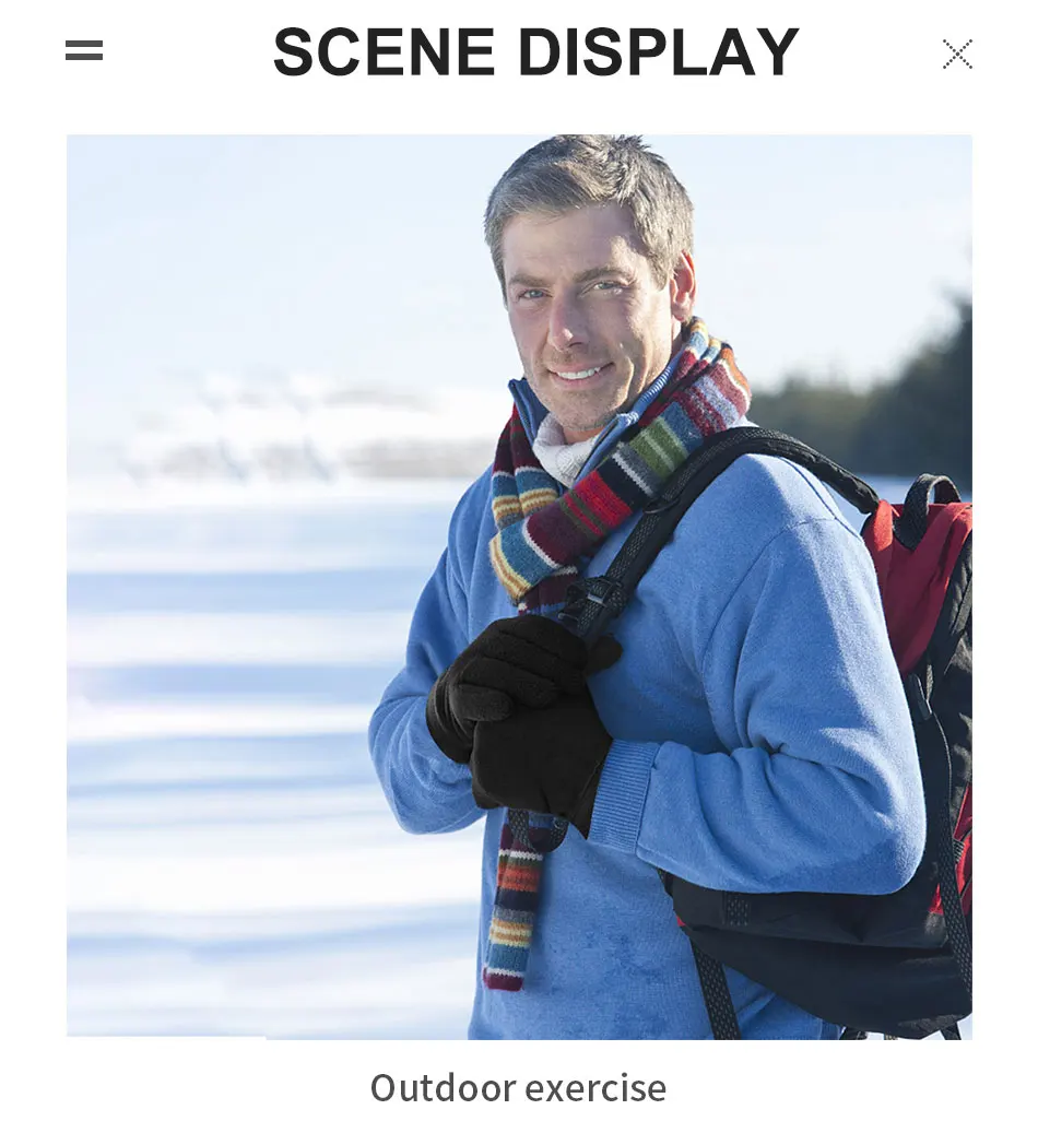 OZERO Warm Winter Gloves Polar Fleece Cold Weather Gloves Touch Screen Women and Men Thermal Gloves for Running Hiking