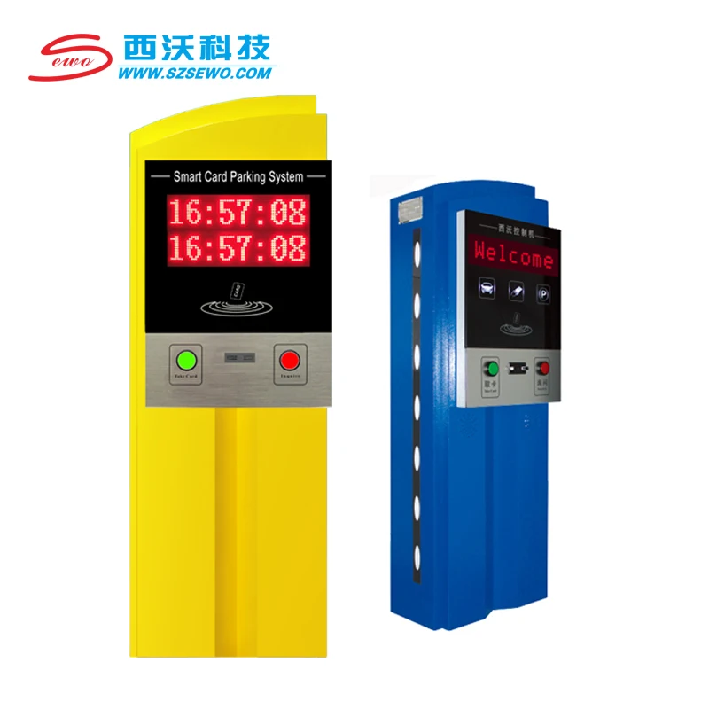 SEWO Self-service Automatic Valet Parking Lot Entrance Tickets Machine for Supermarket Car Parking Management System