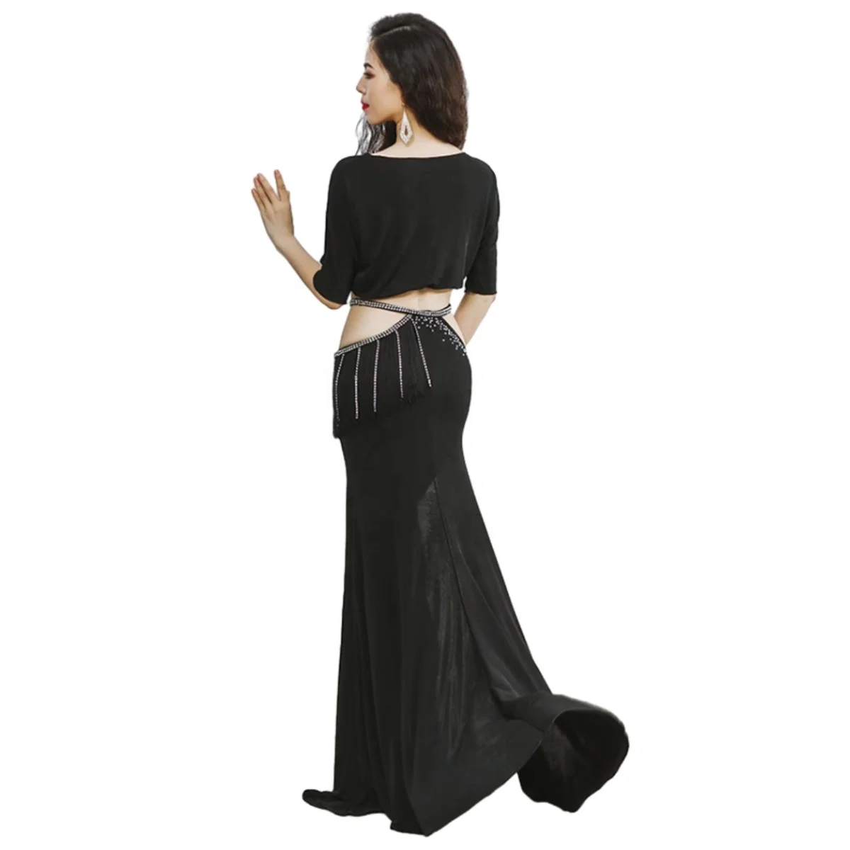 Belly Dancing Dance Costume for Women Outfits Practice Clothes Training Wear