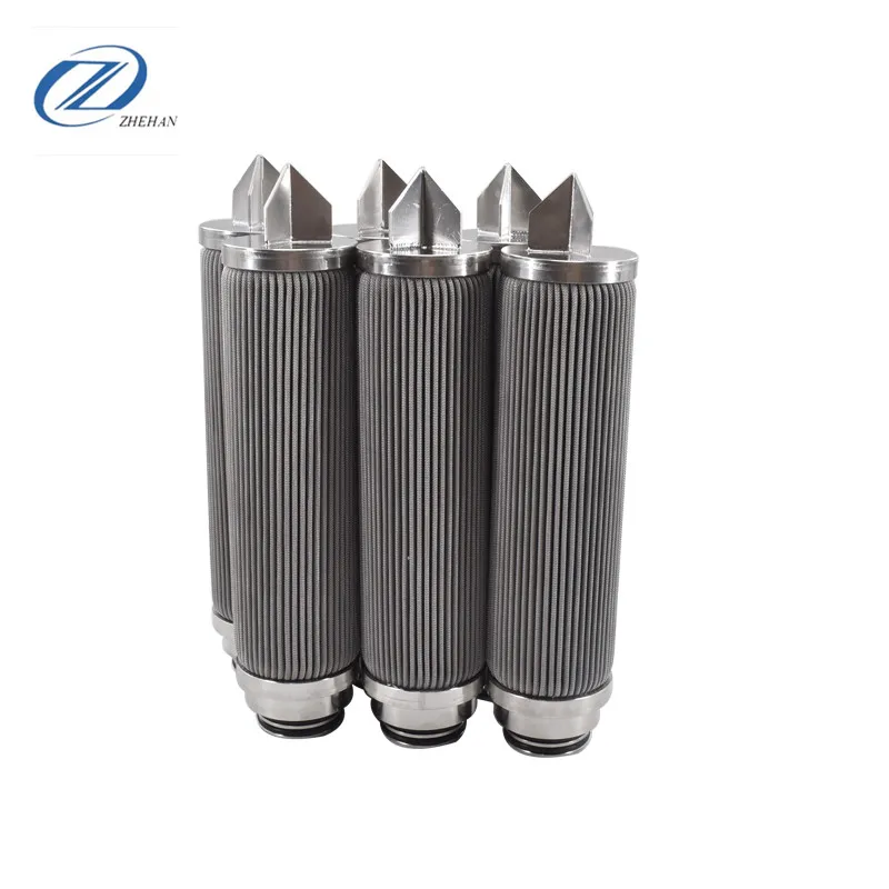Stainless steel air compressor oil filter element Sewage treatment filter element Filter element for injection molding machine