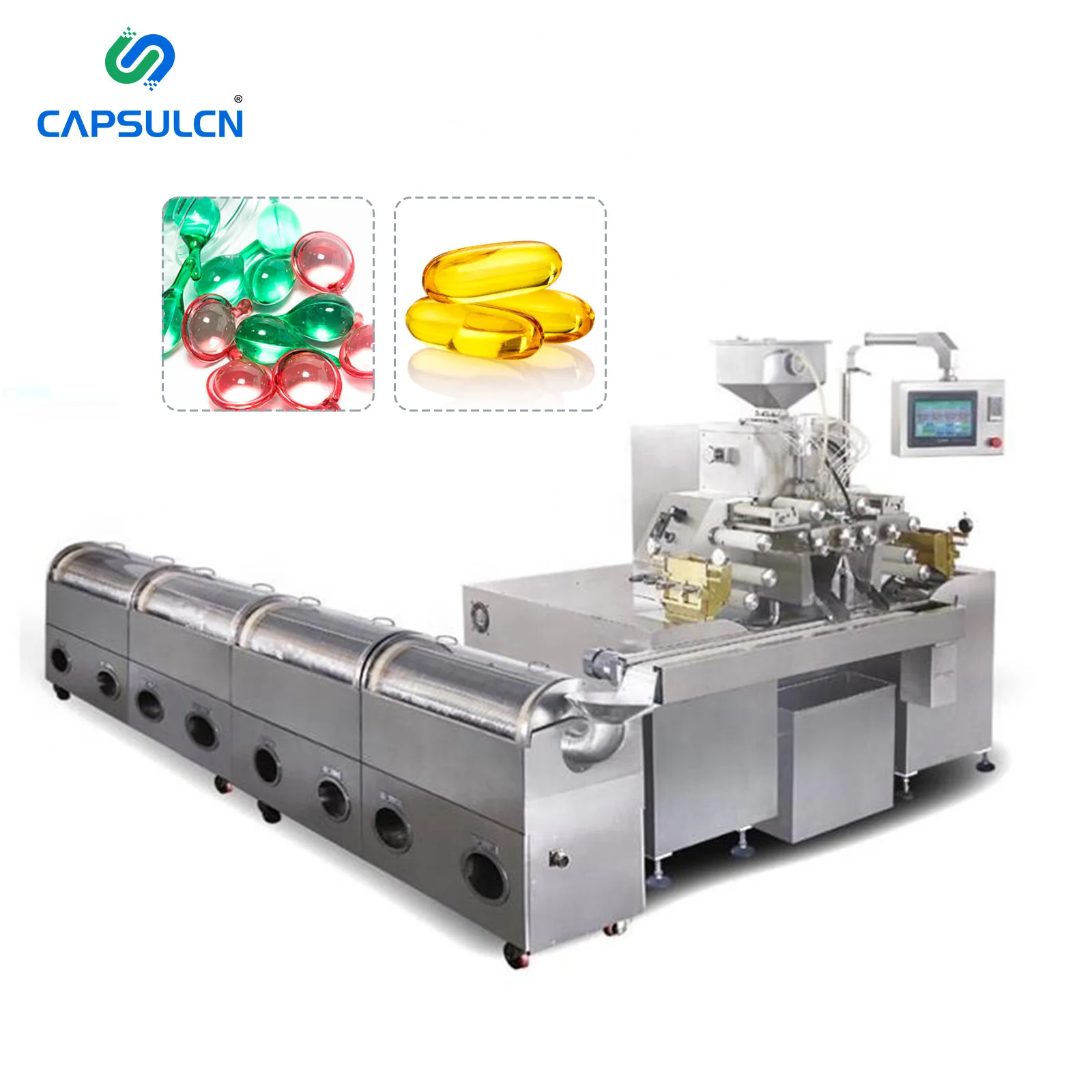 Size 000#-5# Oblong/Round/Oval Softgel Capsules Softgel Encapsulation Machine Softgel Capsule Production