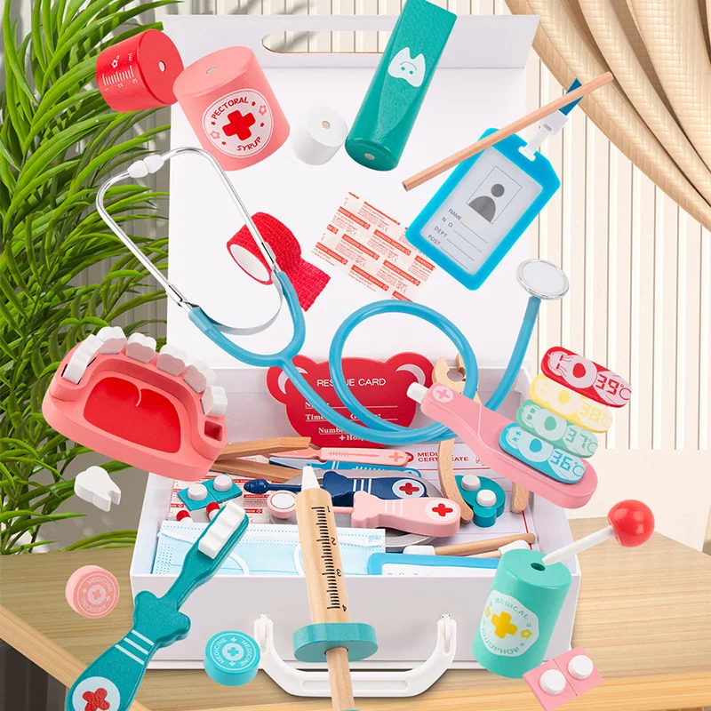 General Practitioner Toys Kids Doctor Toys Educational Role Playing Games Doctor Sets Toys for Kids Children