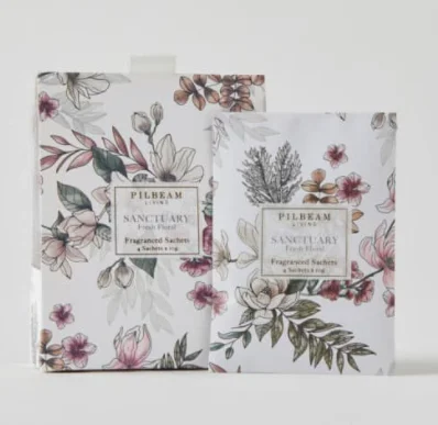 Laundry Sachets Hanger Air Freshener Bag Scented Sachets For Drawer And Closet Scented Sachet Vermiculite