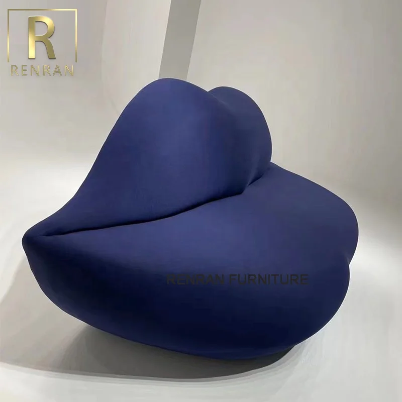 latest living room sofa design red lip sofa designer personality creative modern minimalist living room fabric sectional sofa