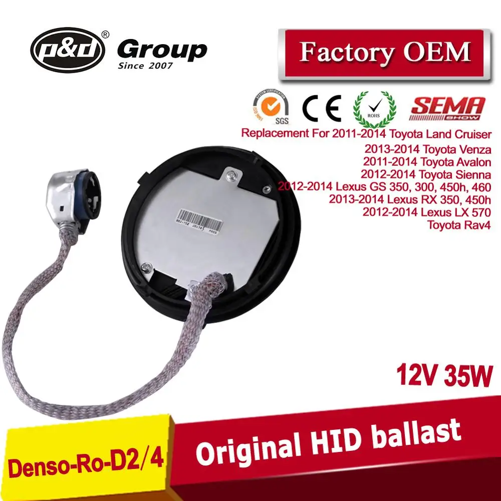 D4S D4R 12V 35W OEM HID Xenon Headlight Ballast Computer Control Unit With Igniter DDLT004 8596-745010