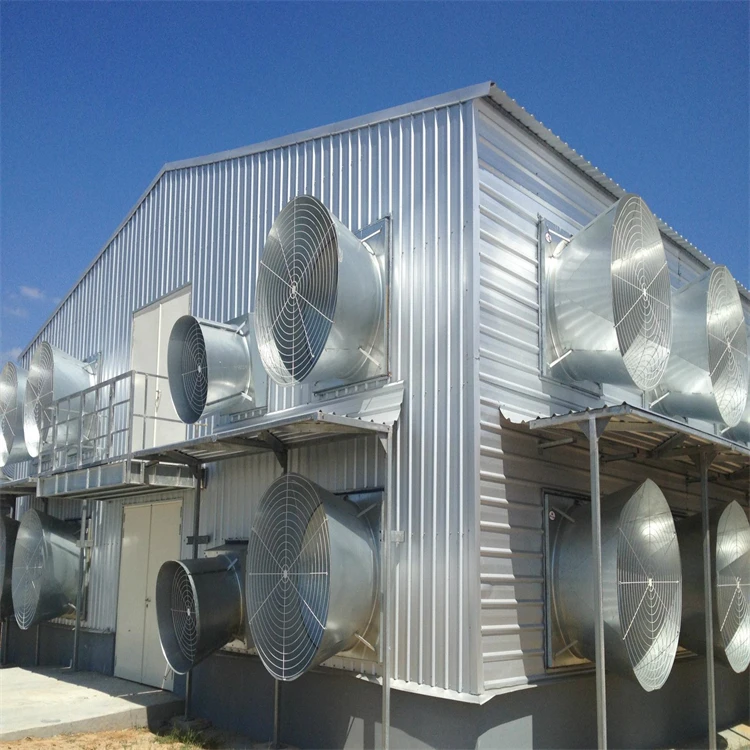 JG Steel structure cowshed, chicken house, breeding plant, ventilation and warmth