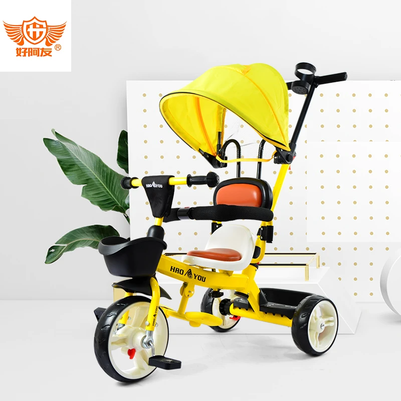 High Quality Best Price 4 in 1 Good Baby Stroller Cheap Stroller Tricycle Children Tricycle