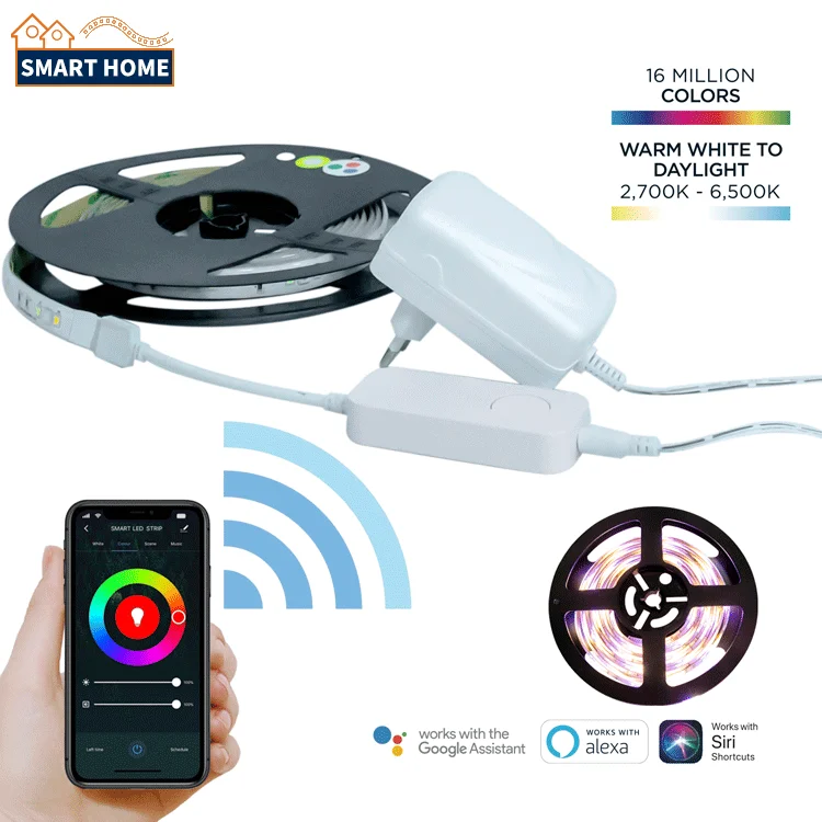 Plug 4mm Pcb Rgb Neon Manufacture Lumen Rope Dream Light Kit App Smart Home Govee For Outdoor Flexible Silicon Flex Led Strip