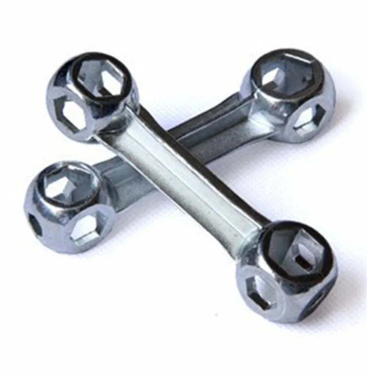 Dog Bone Shape Bicycle Mountain Bike Repair Tool Bone Torque Wrench With 10 Hexagon Holes Dropshipping