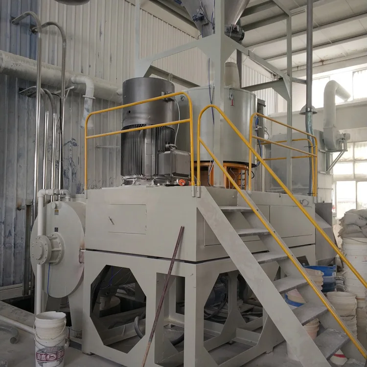 hot sale new high speed horizontal 800/2500 mixing unit compounding mixer