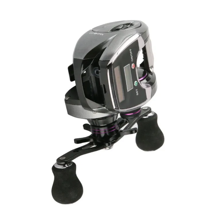 New OEM 8.0:1 Fishing Reel Left / Right Hand Low Profile Line Counter Fishing Tackle Gear With Digital Display Data Cable Chargi