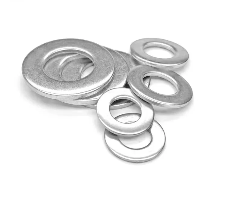 High Quality DIN125 Washer M12 Stainless Steel 304 Thin Flat Washer Metal Gasket Custom All Size Plain Washer