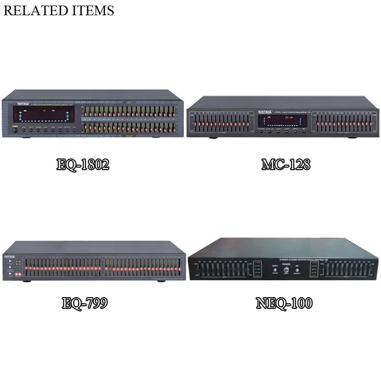 Speaker Digital Equalizer NEQ-100 For Power Amplifier Stage Performance Audio home Amplifier