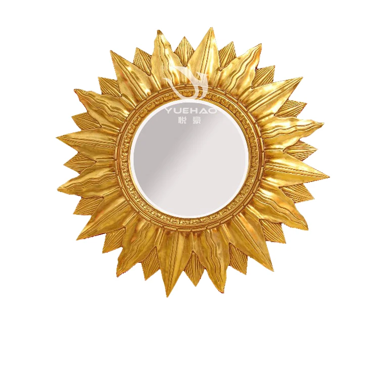 Large Size Oval Shape Mirror Frame Screw Installation Home Decor