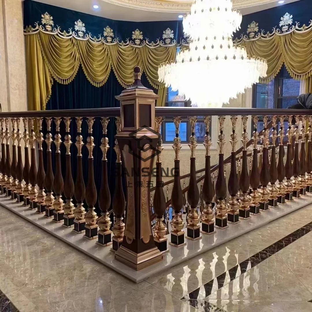 Modern Design Stainless Steel Base Injection Molding Acrylic Stair Railing For Balcony