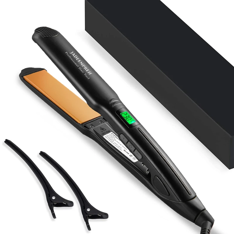 Custom Logo PTC Heater Hair Straightener Professional Portable Flat Irons Electric