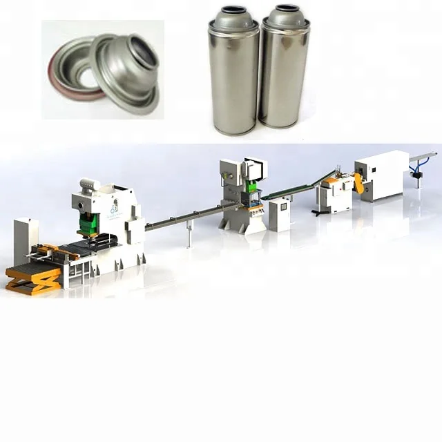 Automatic Aerosol Tin Can Welding/Rolling/ Coating/ Drying Machine For Spray Aerosol Can Making Production Line