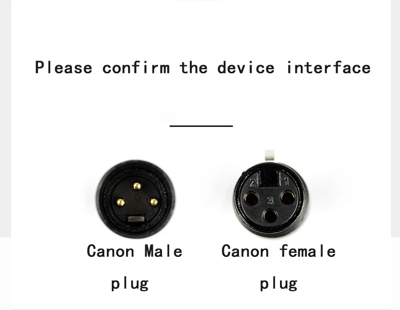 Factory direct microphone XLR balance line microphone line XLR male to female connector cannon cable