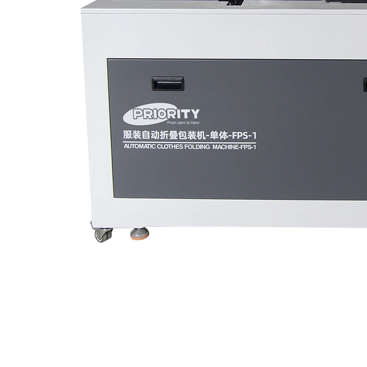 Garment Equipment T-shirt Skirt Pants Hoodie Apparel Automatic clothes folding packing Machine