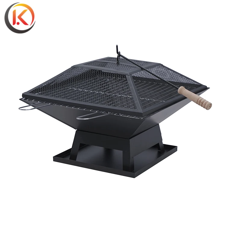 China Indoor Square home use japanese Mini charcoal portable barbecue Bbq grill With Handle