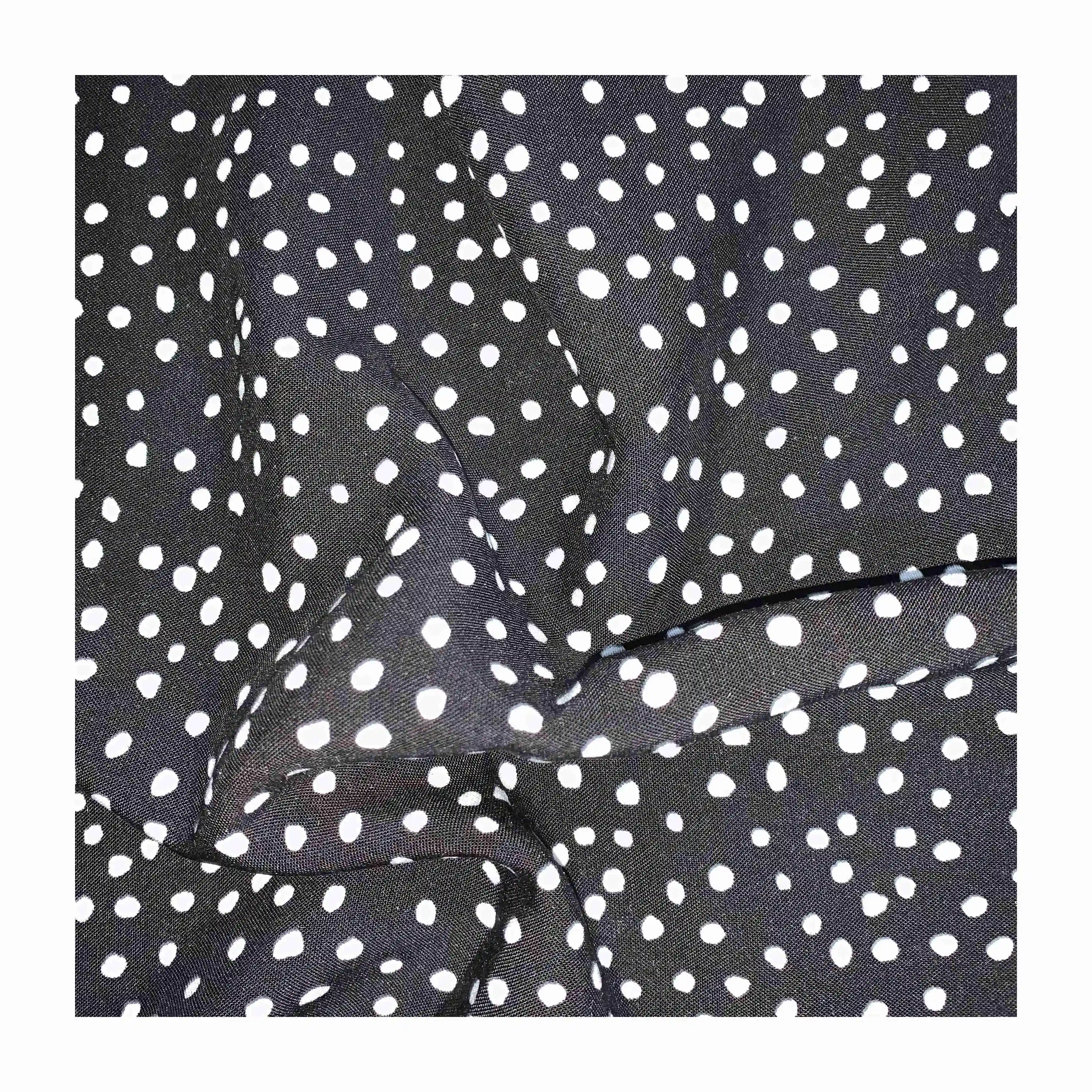 New product 100% rayon fabric 3030/6868 print plain woven