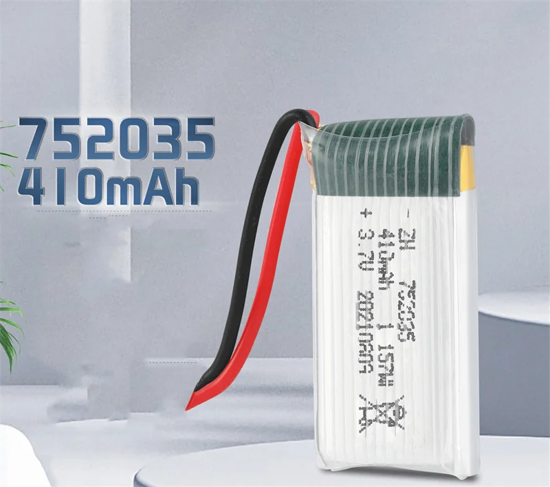 Professional 802040 25c 3.7v 500mah Rechargeable Battery Lithium Polymer Lipo Batteries for Drone Hexacopter Octocopter