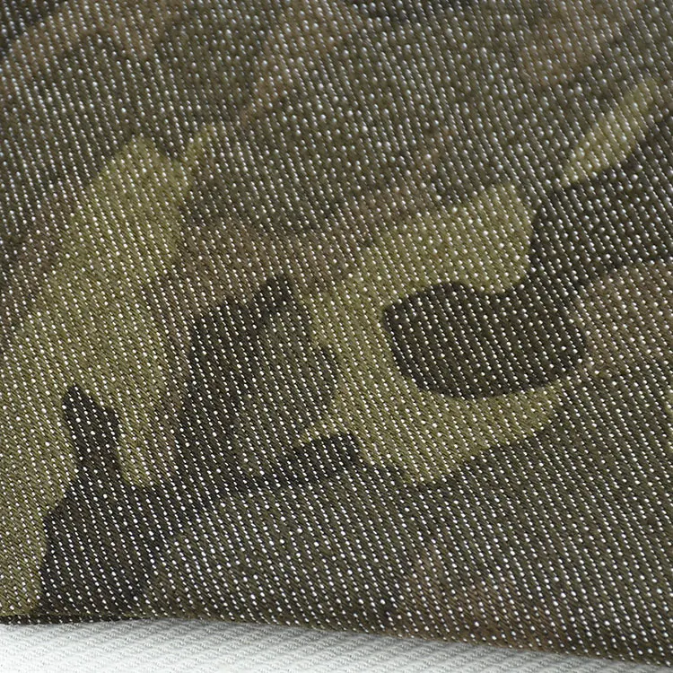 Excellent Quality  Camouflage Printing Cotton Polyester Elastane Fabric For Garments Pants