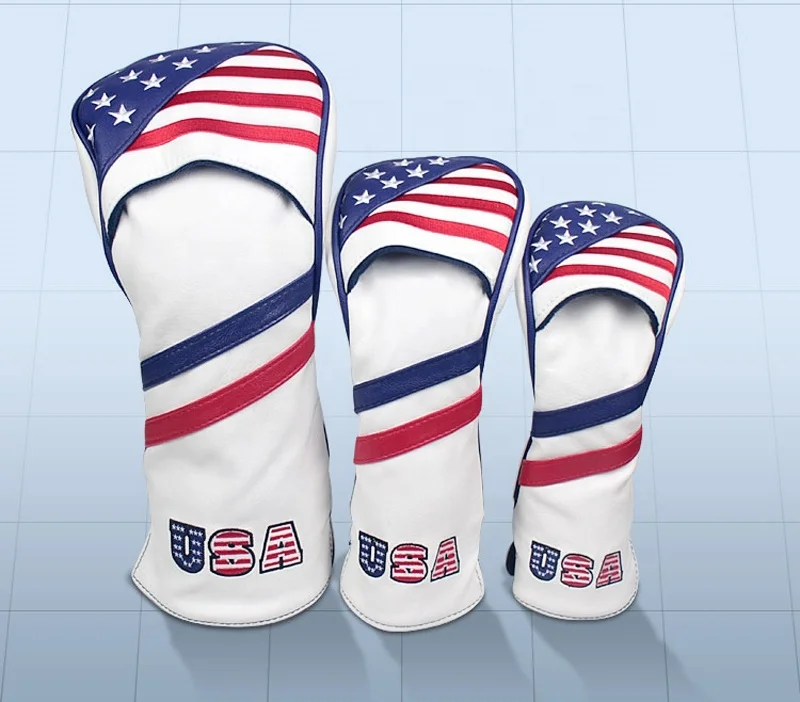 Driver head cover custom golf driver head covers with velvet fabric