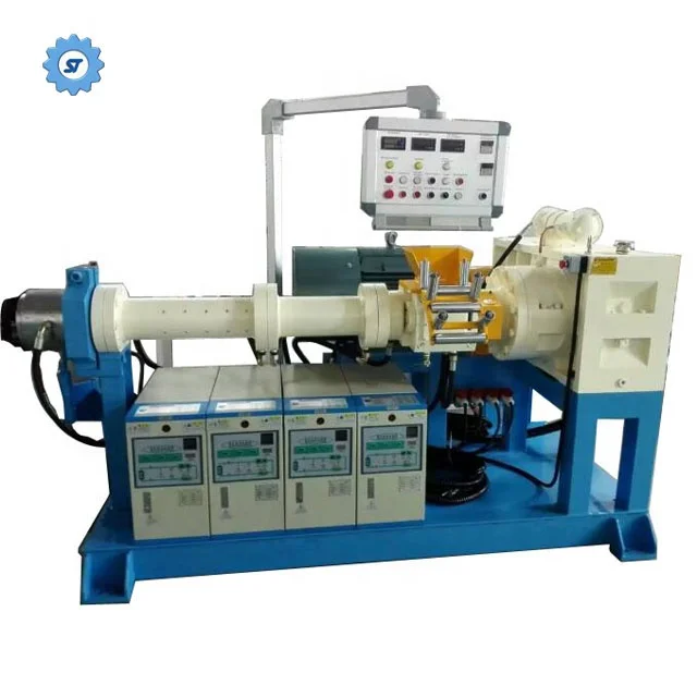 Used Silicon Hose Machine Zipscreen Pvc Rubber Extrude Profile Extruder For Sale