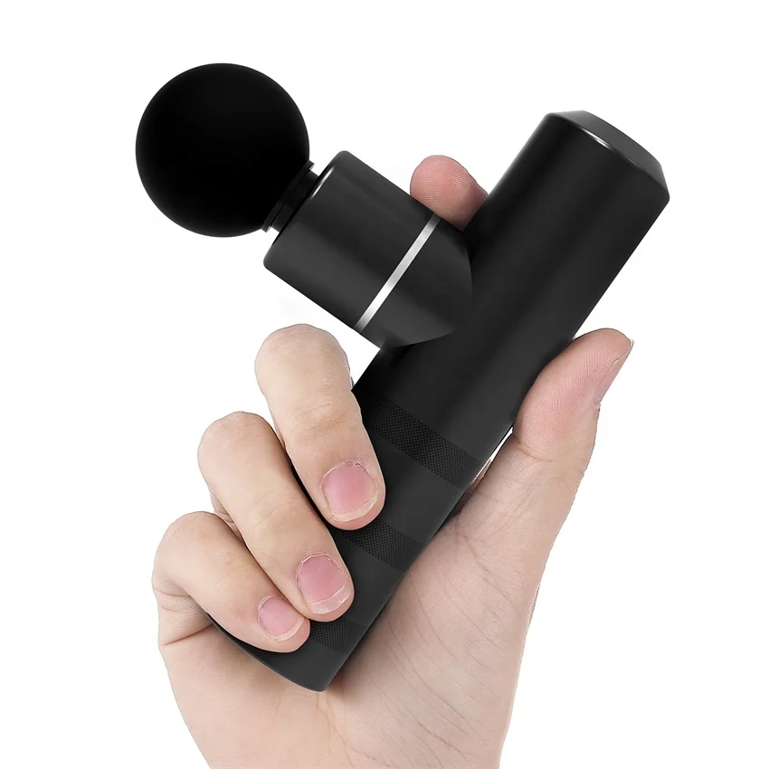 Source Manufacturer Mini Massage Gun Portable 4 Heads For Athletes Percussion Deep Tissue Muscl Relax Gun Massage 2024