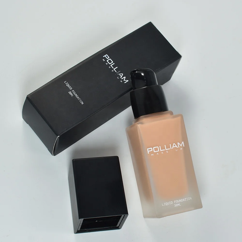 Wholesale POLLIAM Vegan Liquid Foundation Matte Foundation Makeup Private Label Foundation Makeup