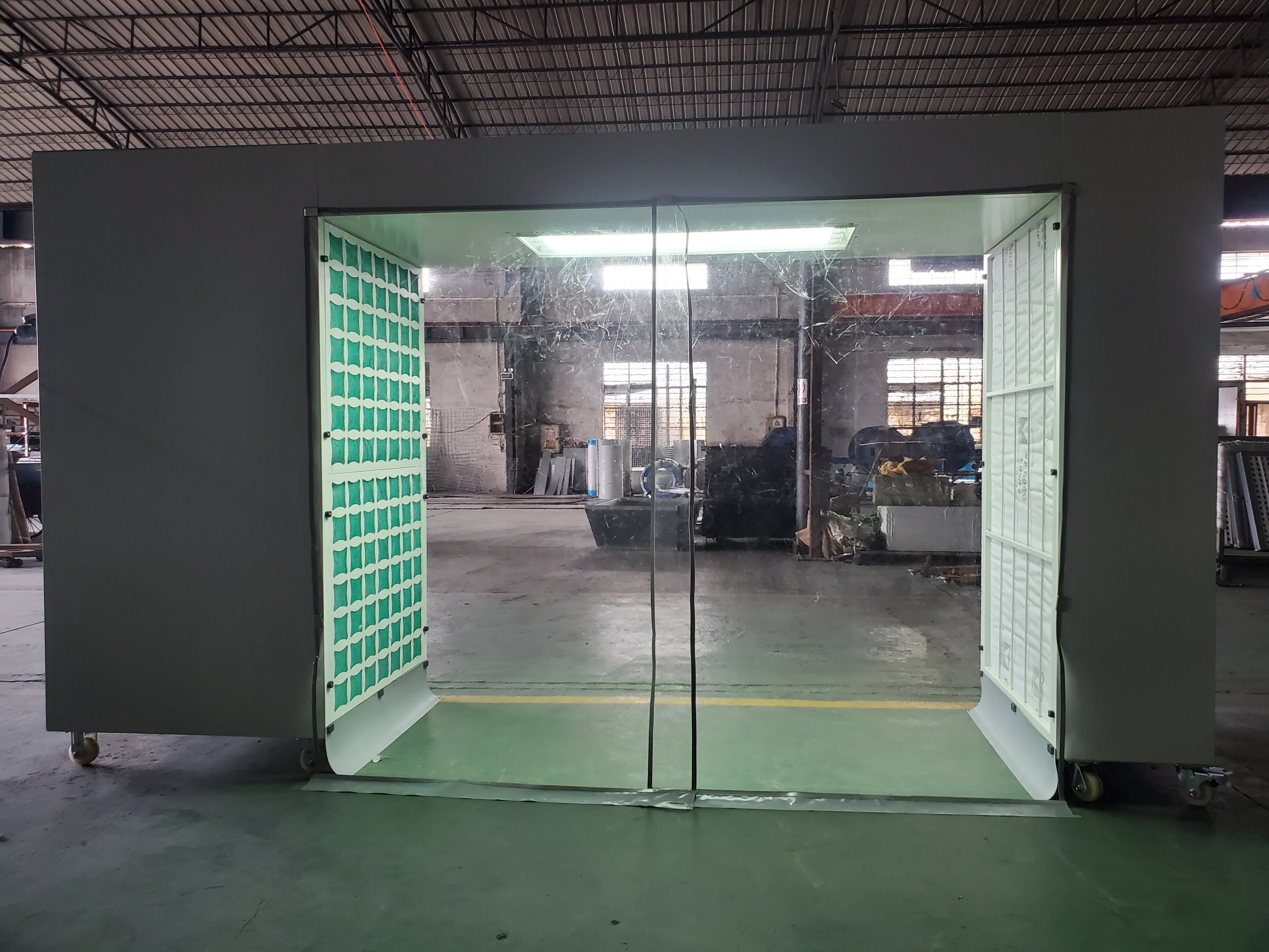 2022 hot sale Mobile Prep Station Dust Filter Booth For Car Paint Spray