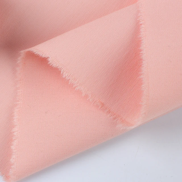 Wholesale high elastic 40 count high density 118gsm plain soft cotton brocade fabric for shirts and dresses