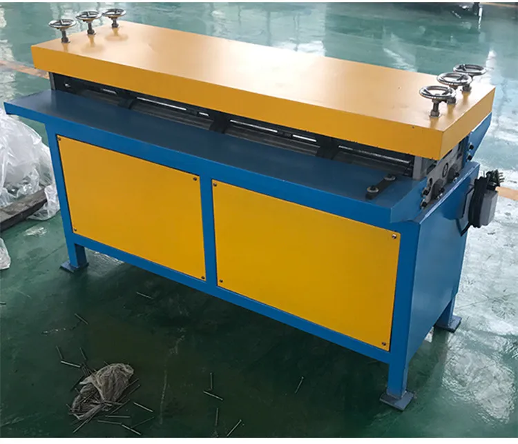 Five-Wire Seven-Wire Iron Air Duct Leveling And Reinforcing Bar Machine