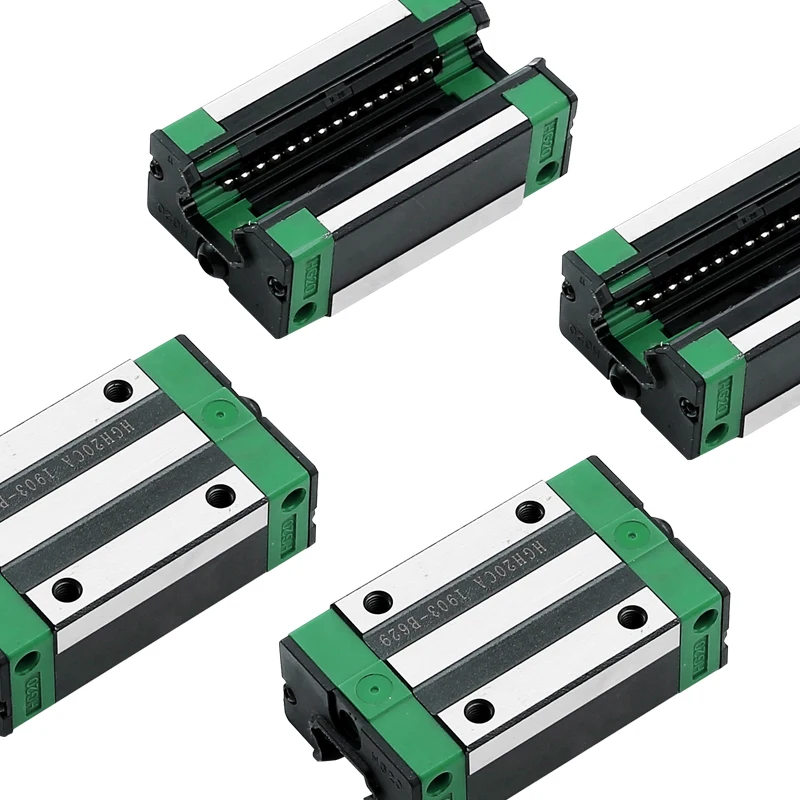 hgh15 hgw15 hgw20 hgh20ca linear guide rail speed guide roller railings linear rails ball bearing sliders