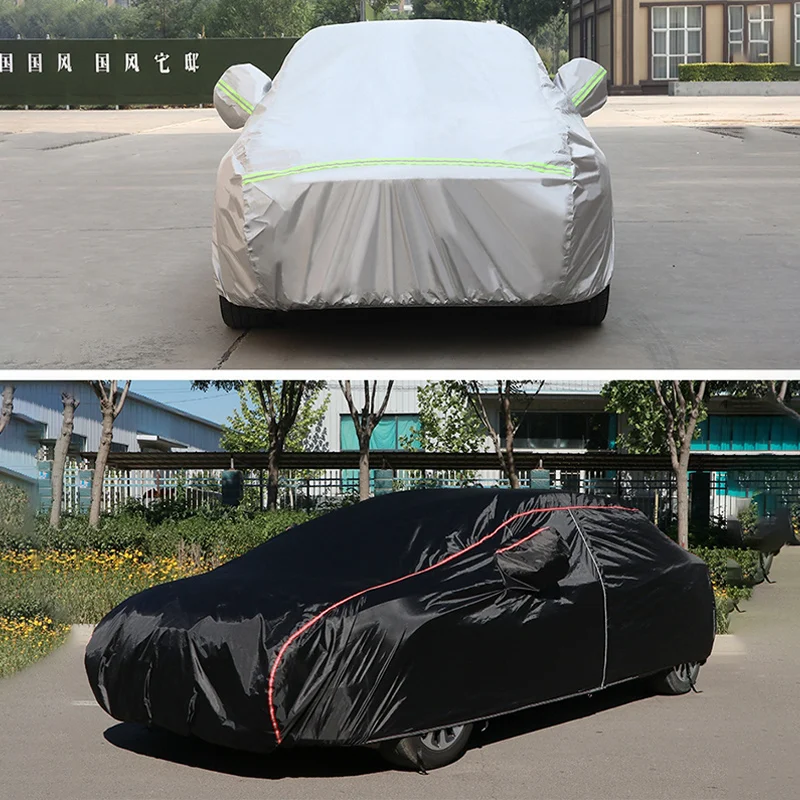 Заводская Высококачественная индивидуальная Автомобильная уличная крышка автомобиля четыре сезона универсальная защита от солнца и града
